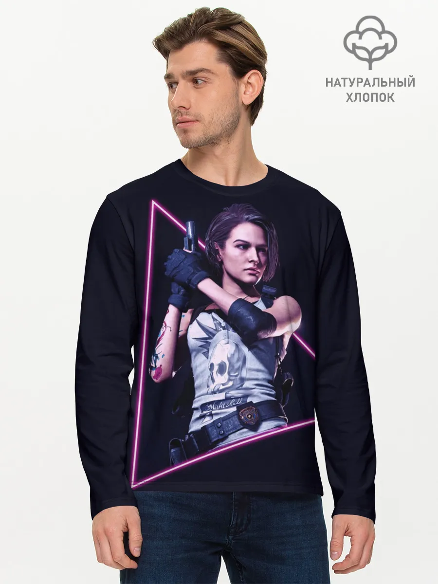 Мужской лонгслив базовый / RE3 | Jill