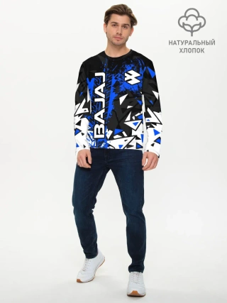Мужской лонгслив базовый / BAJAJ / БАДЖАДЖ / MOTOSPORT