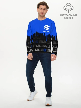 Мужской лонгслив базовый / BAJAJ / БАДЖАДЖ / SPORT