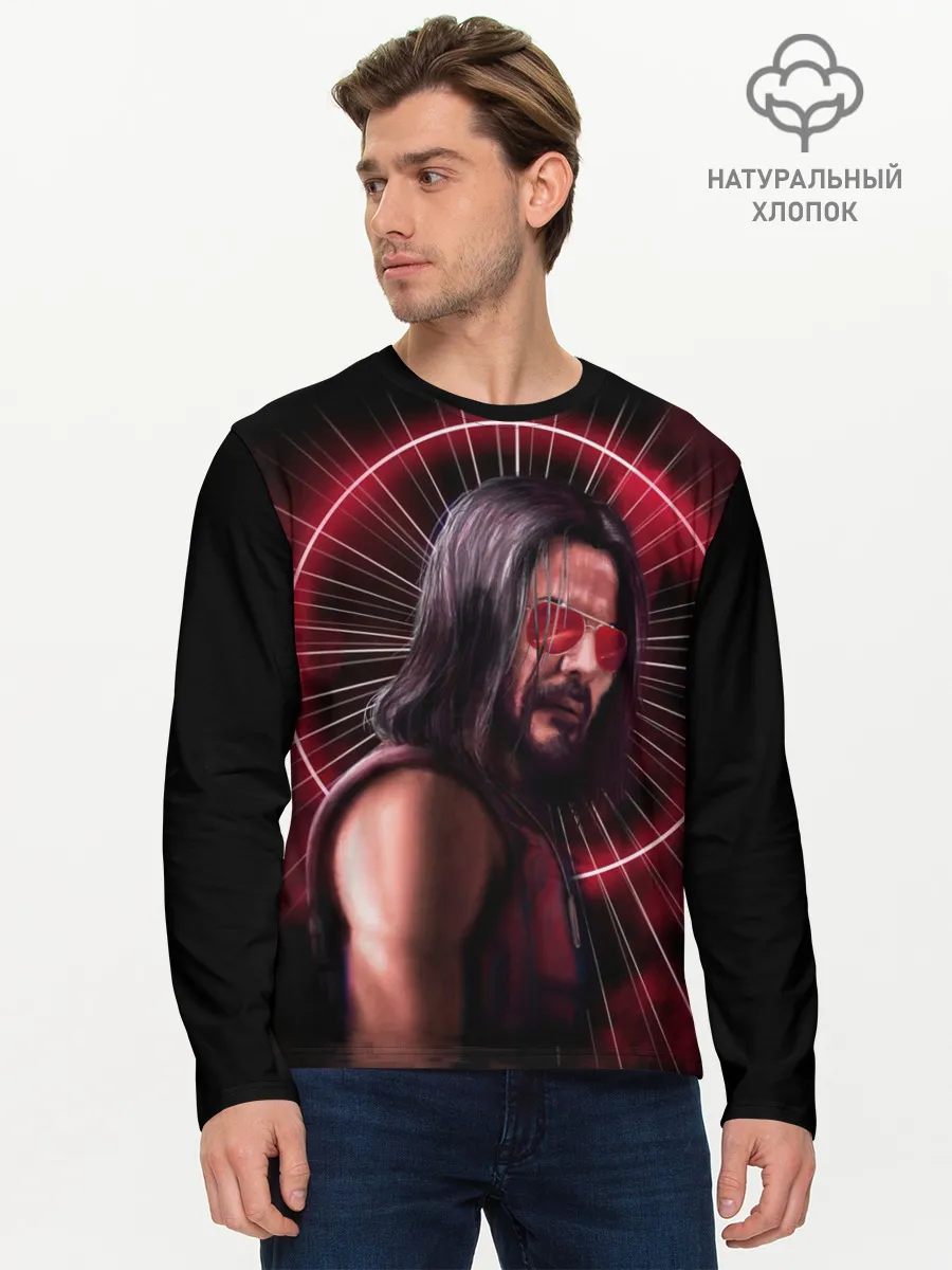Мужской лонгслив базовый / CP77 | Johnny