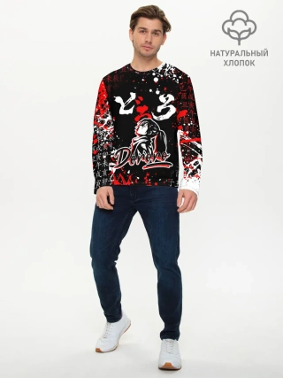 Мужской лонгслив базовый / ДОРОРО / DORORO / АНИМЕ