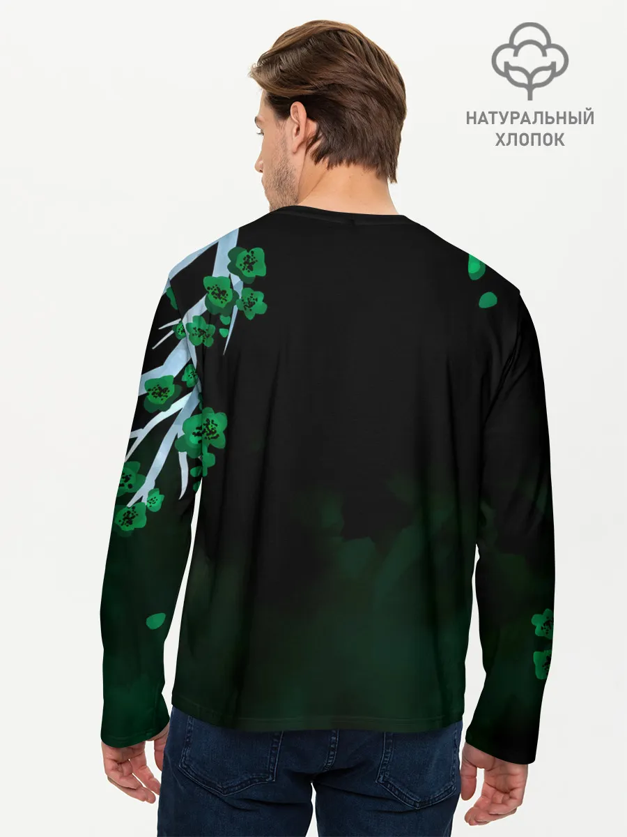 Мужской лонгслив базовый / Зоро One Piece. Большой куш