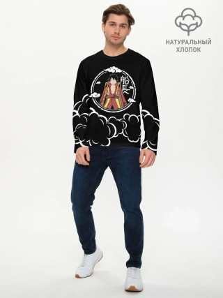 Мужской лонгслив базовый / Манки Д. Луффи One Piece