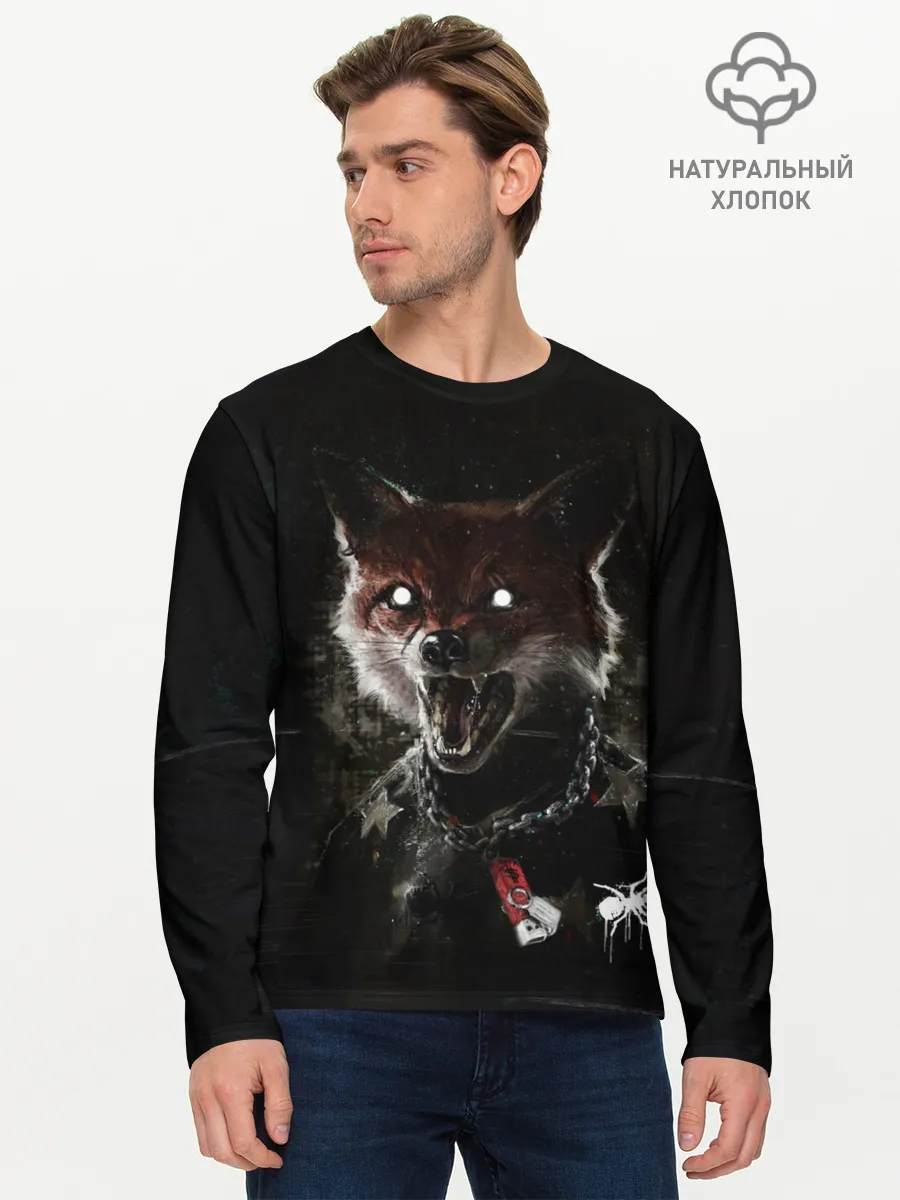 Мужской лонгслив базовый / Prodigy Fox