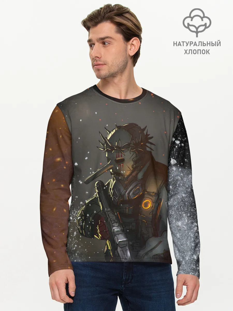 Мужской лонгслив базовый / CHRIS FEHN | SLIPKNOT | СЛИПКНОТ