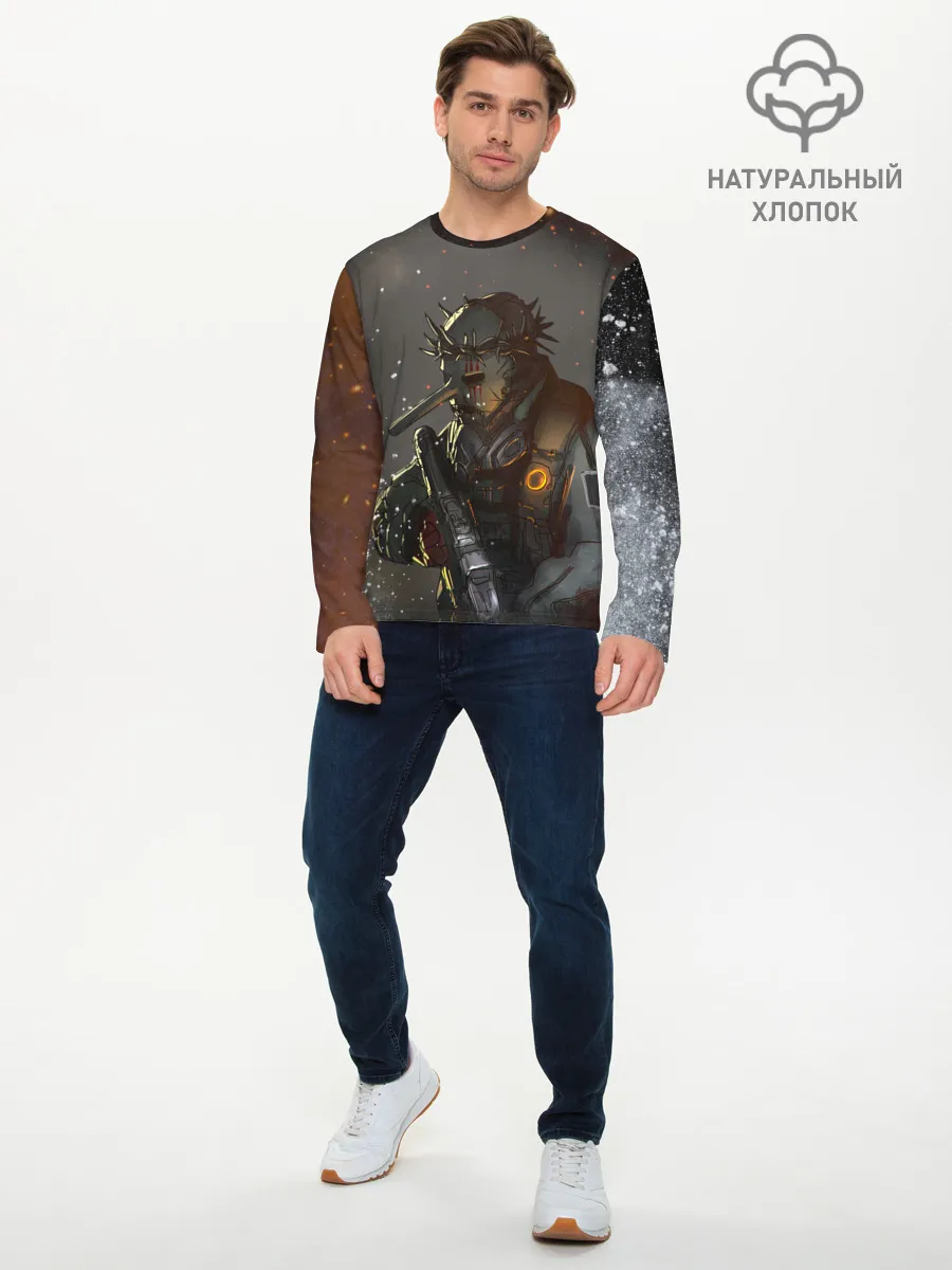 Мужской лонгслив базовый / CHRIS FEHN | SLIPKNOT | СЛИПКНОТ