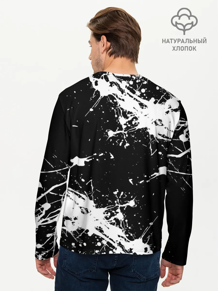 Мужской лонгслив базовый / Phasmophobia / краска