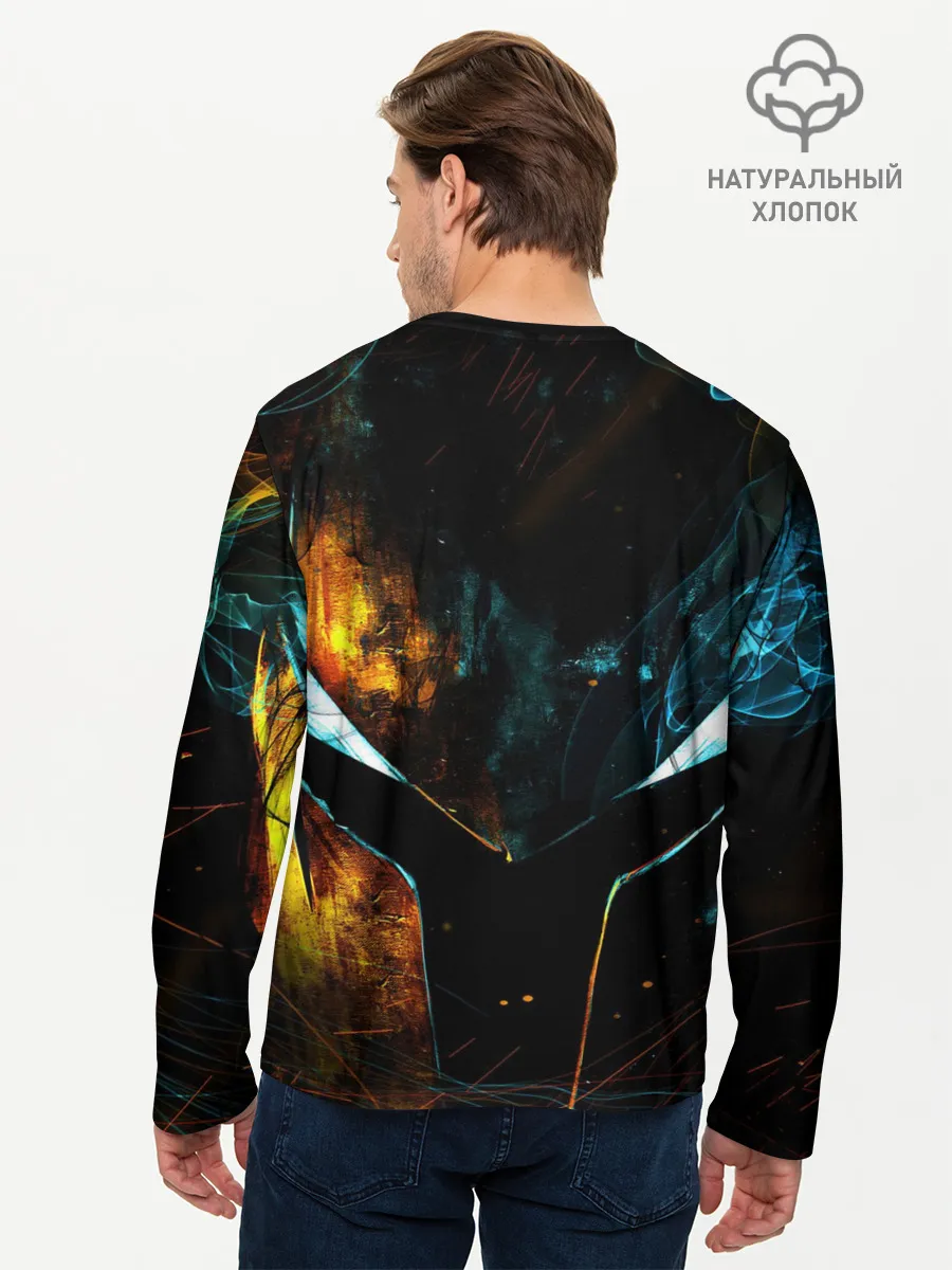 Мужской лонгслив базовый / Поднятие уровня в одиночку