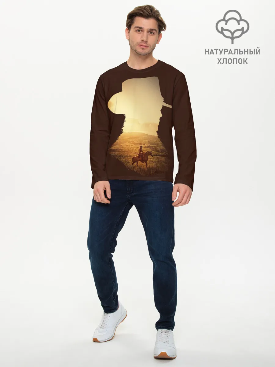 Мужской лонгслив базовый / RDR2 | Arthur