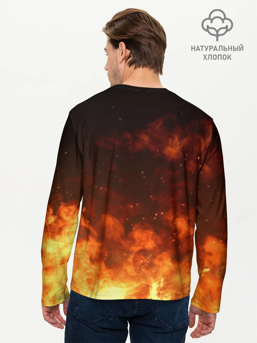 Мужской лонгслив базовый / RAMMSTEIN | РАМШТАЙН