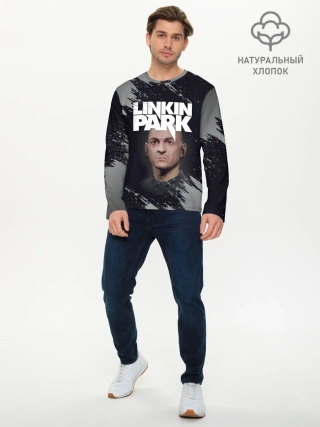 Мужской лонгслив базовый / ЧЕСТЕР | ЛИНКИН ПАРК