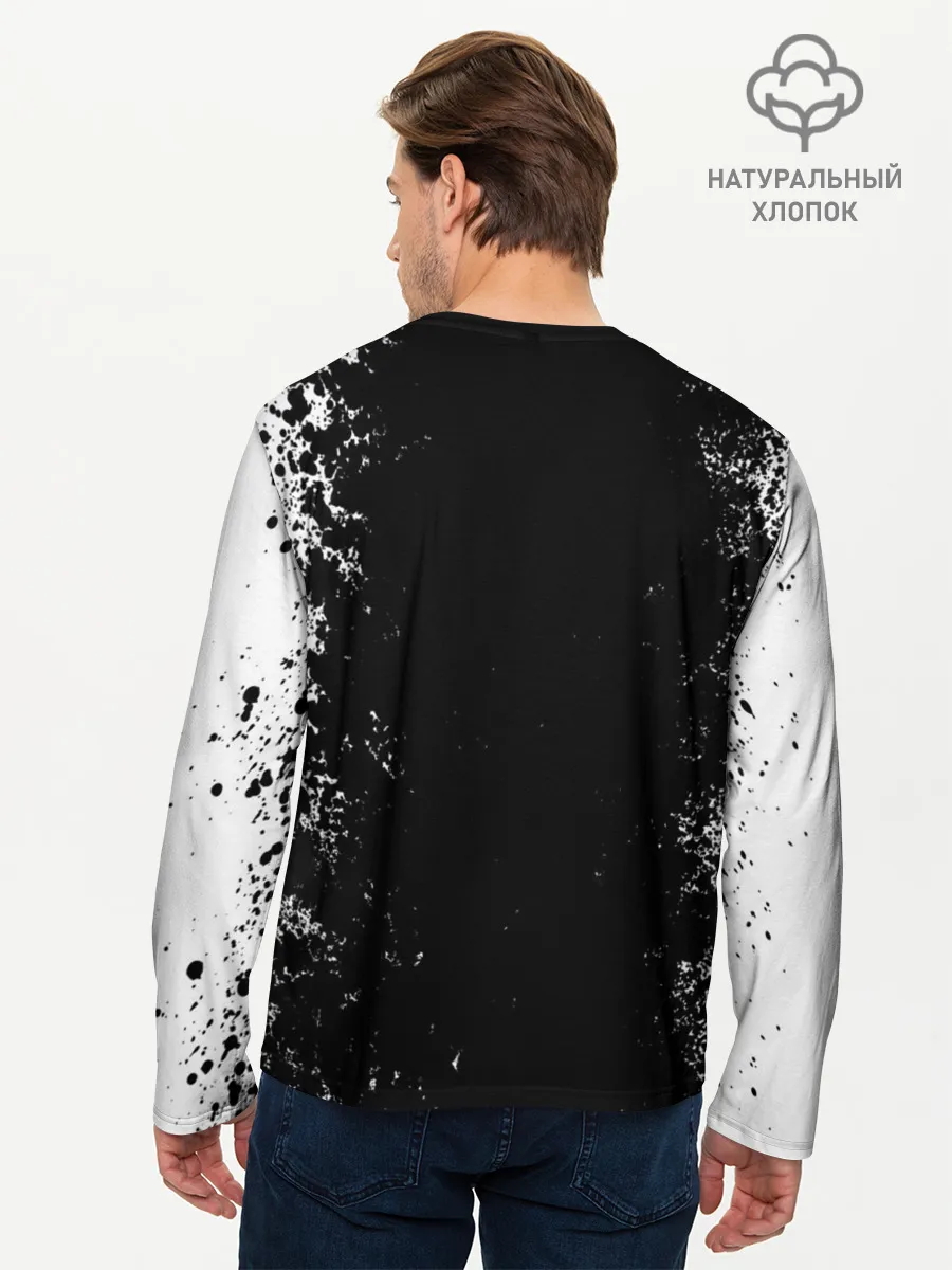 Мужской лонгслив базовый / RAMMSTEIN | РАМШТАЙН