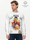 Мужской лонгслив базовый / Луффи One Piece. Большой куш