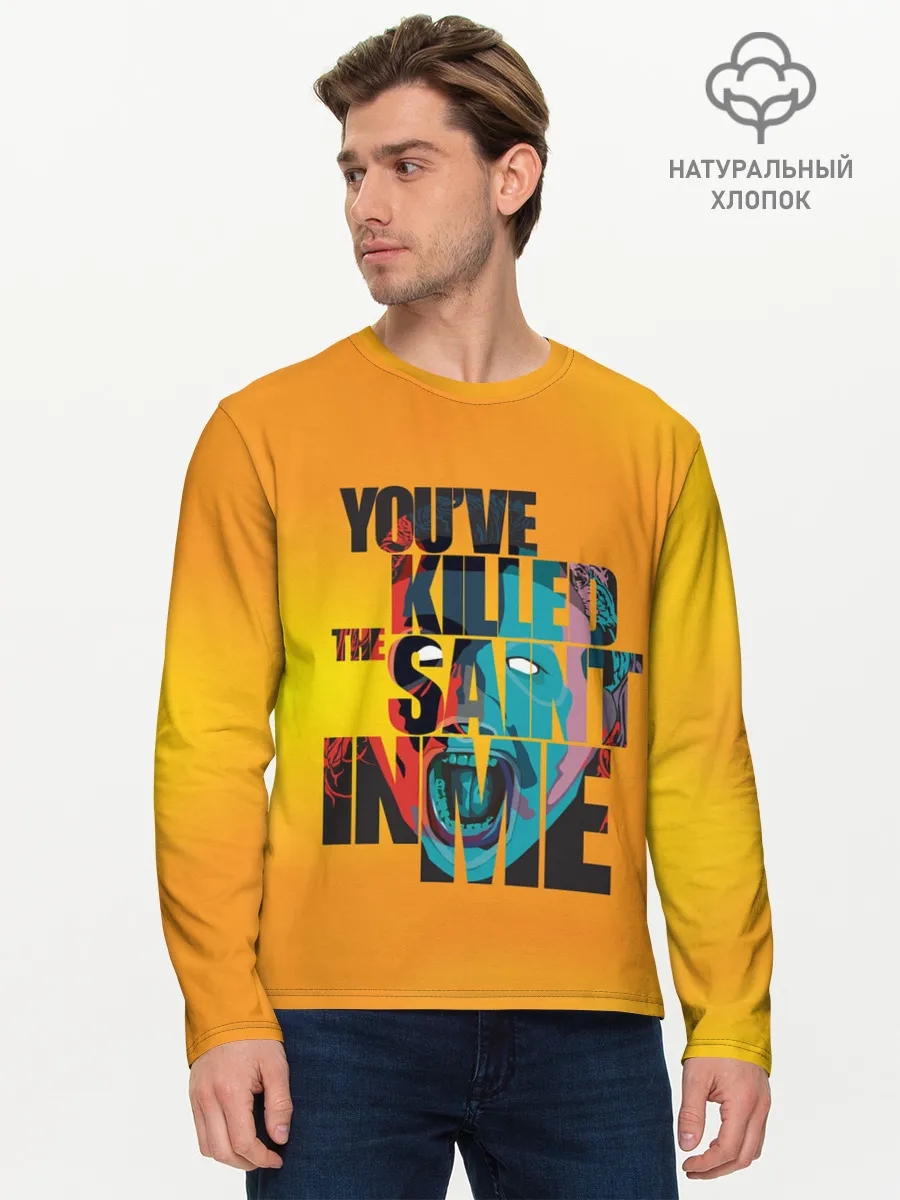 Мужской лонгслив базовый / Кори Тейлор