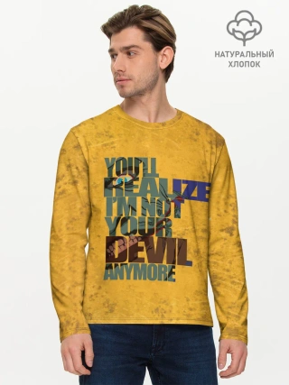 Мужской лонгслив базовый / Corey Taylor