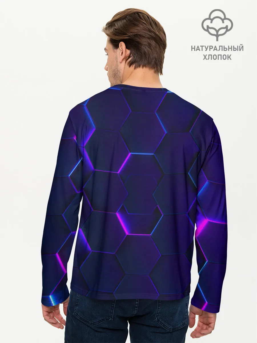 Мужской лонгслив базовый / НЕОНОВАЯ БРОНЯ