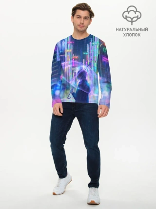 Мужской лонгслив базовый / ANIME NEON