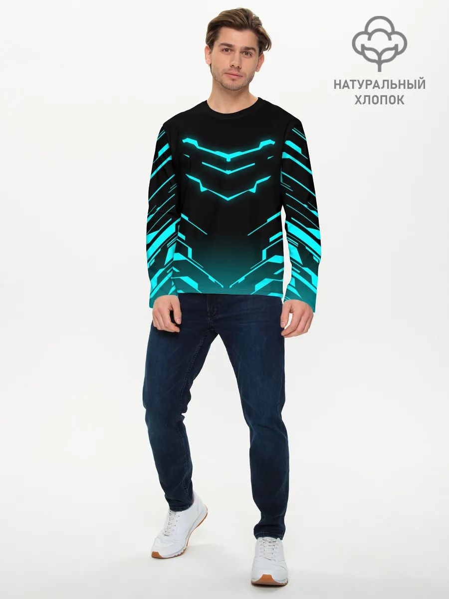 Мужской лонгслив базовый / DEAD SPACE | АЙЗЕК КЛАРК