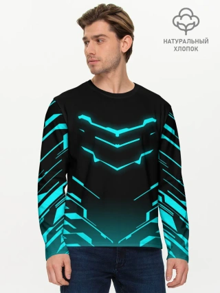 Мужской лонгслив базовый / DEAD SPACE | АЙЗЕК КЛАРК