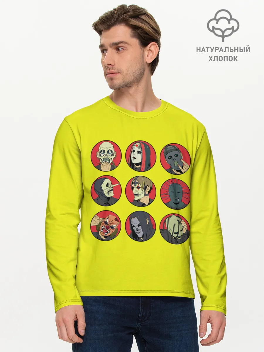 Мужской лонгслив базовый / Sliknot bros