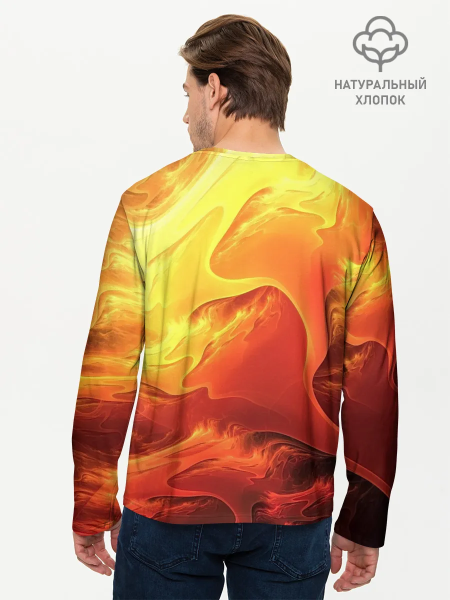 Мужской лонгслив базовый / Страж Цербер