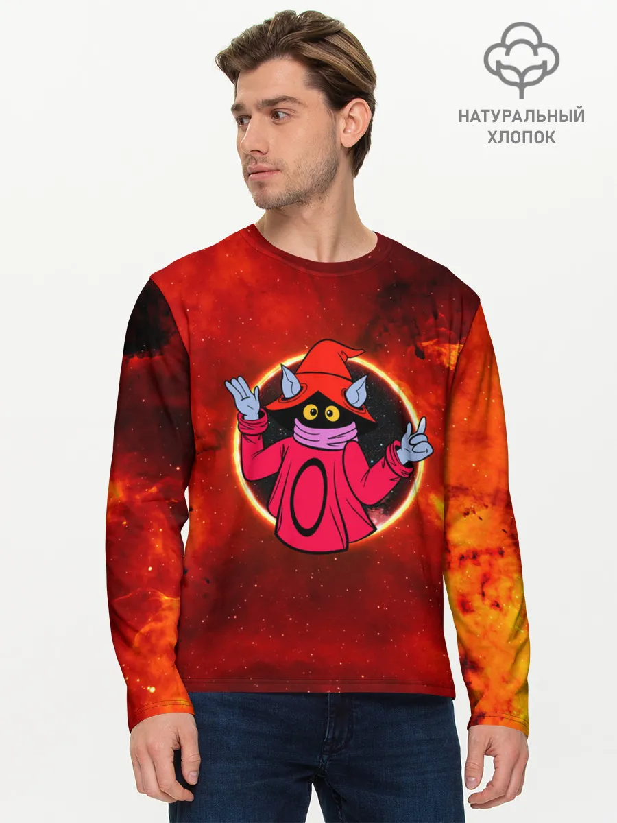 Мужской лонгслив базовый / COSMO ORKO | ВОЛШЕБНИК ОРКО