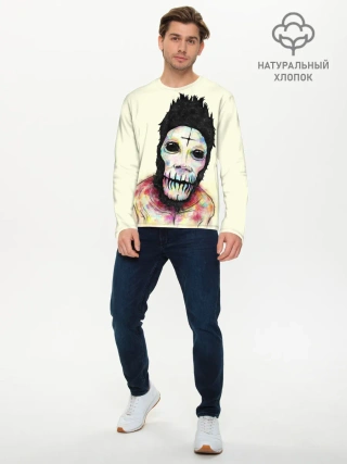 Мужской лонгслив базовый / Уэс