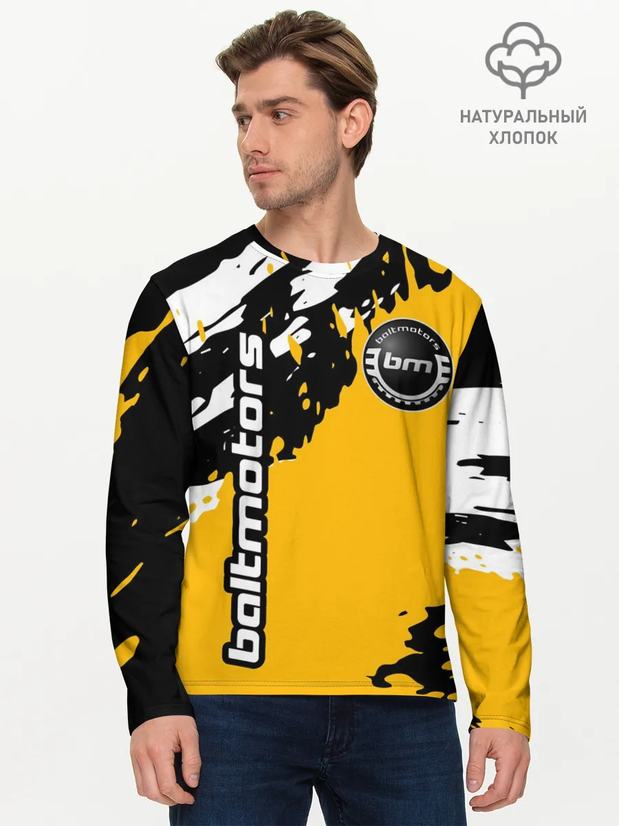 Мужской лонгслив базовый / BALTMOTORS / БАЛТМОТОРС