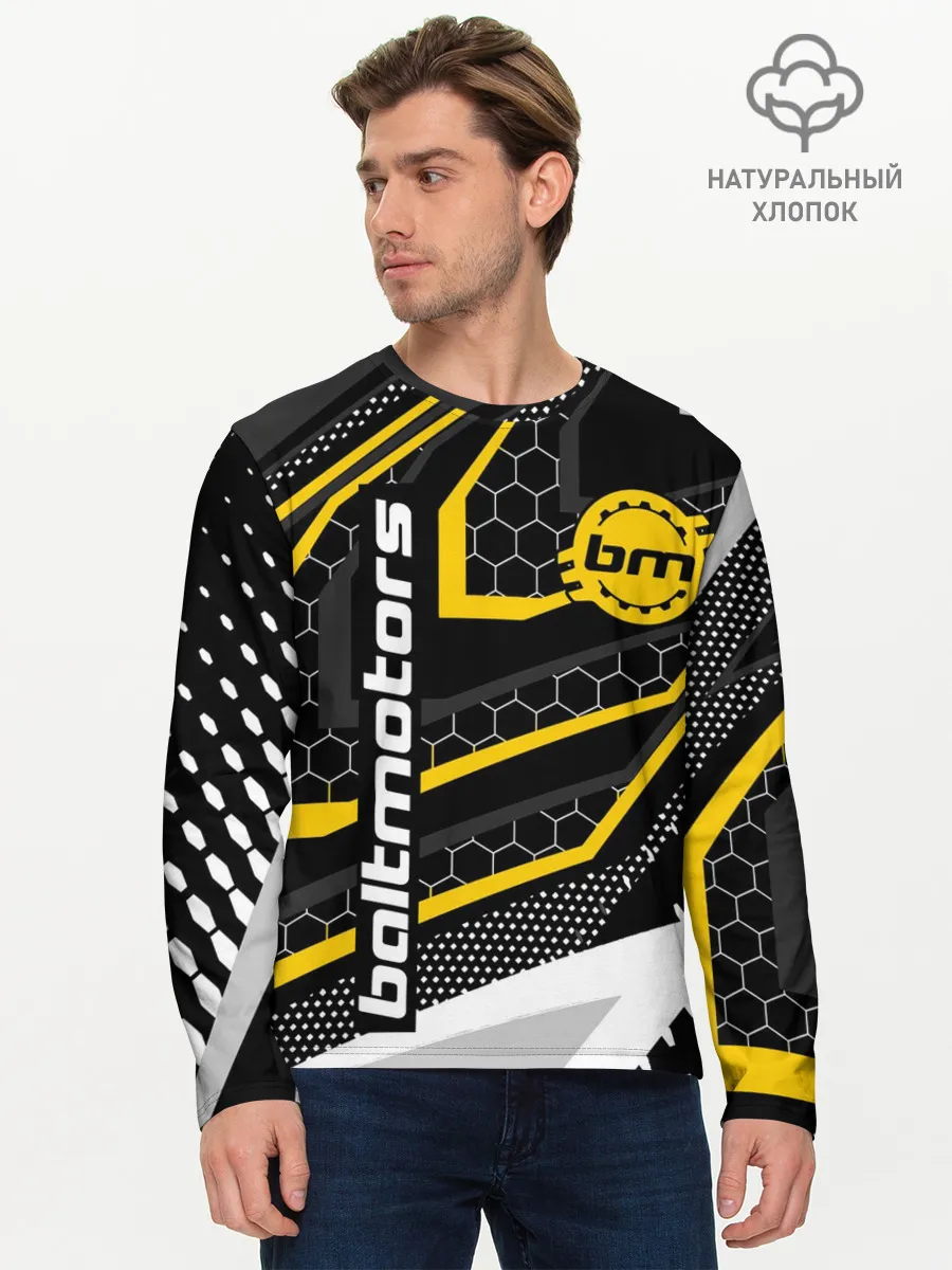 Мужской лонгслив базовый / BALTMOTORS / БАЛТМОТОРС