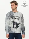 Мужской лонгслив базовый / COUNTER TERRORIST | CS GO