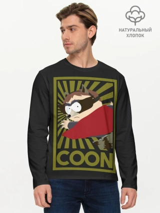 Мужской лонгслив базовый / COON