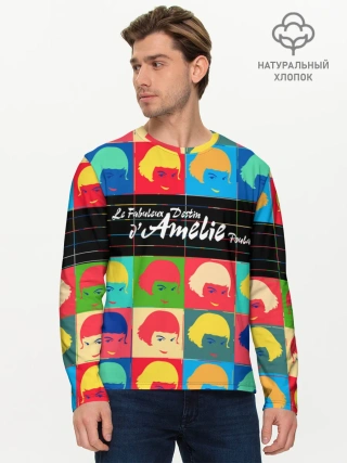 Мужской лонгслив базовый / Amelie