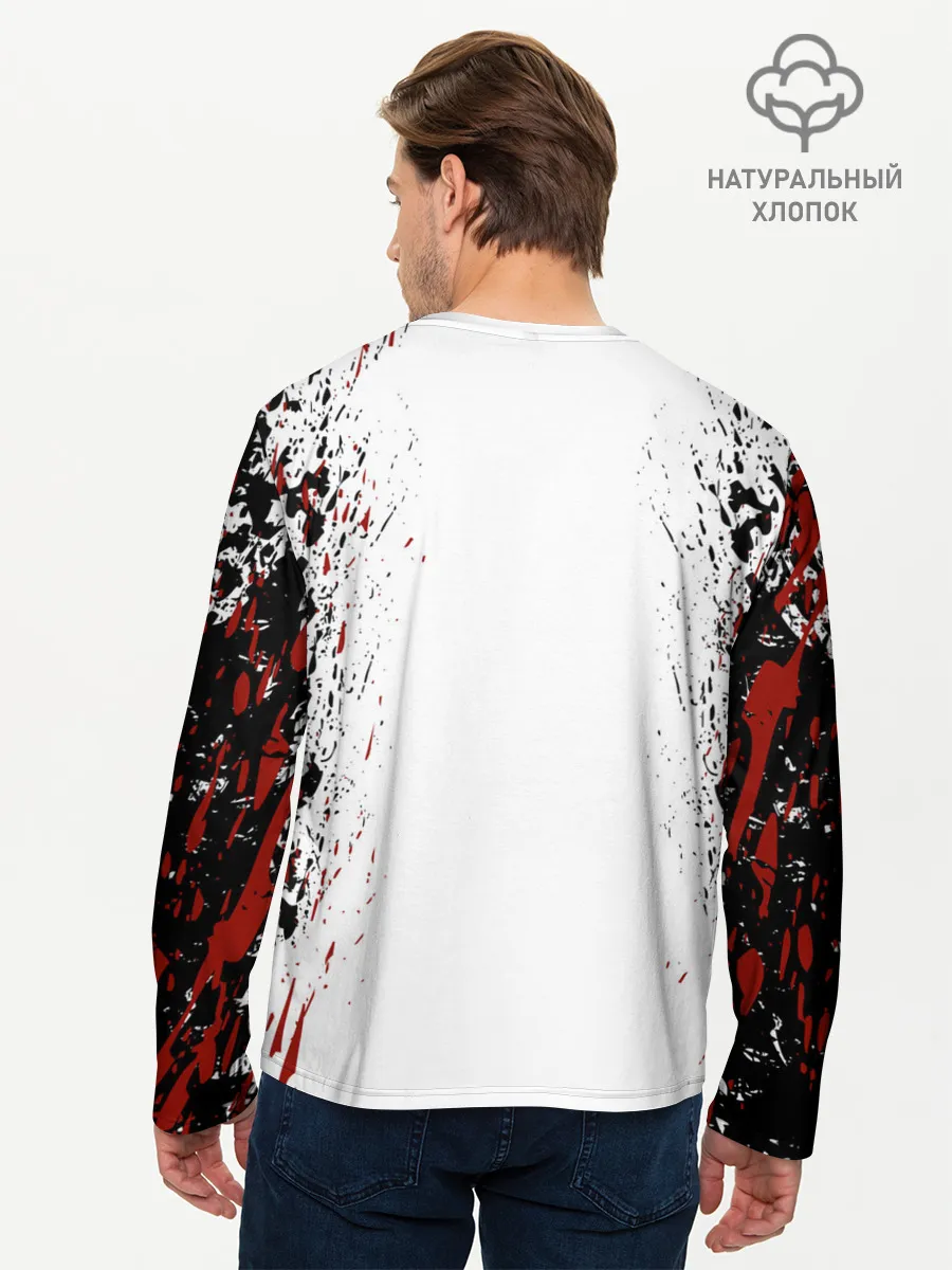 Мужской лонгслив базовый / VALKNUT | RUNES