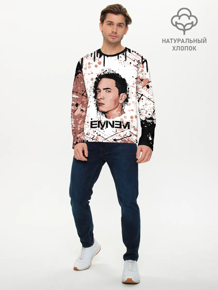 Мужской лонгслив базовый / EMINEM | ЭМИНЕМ