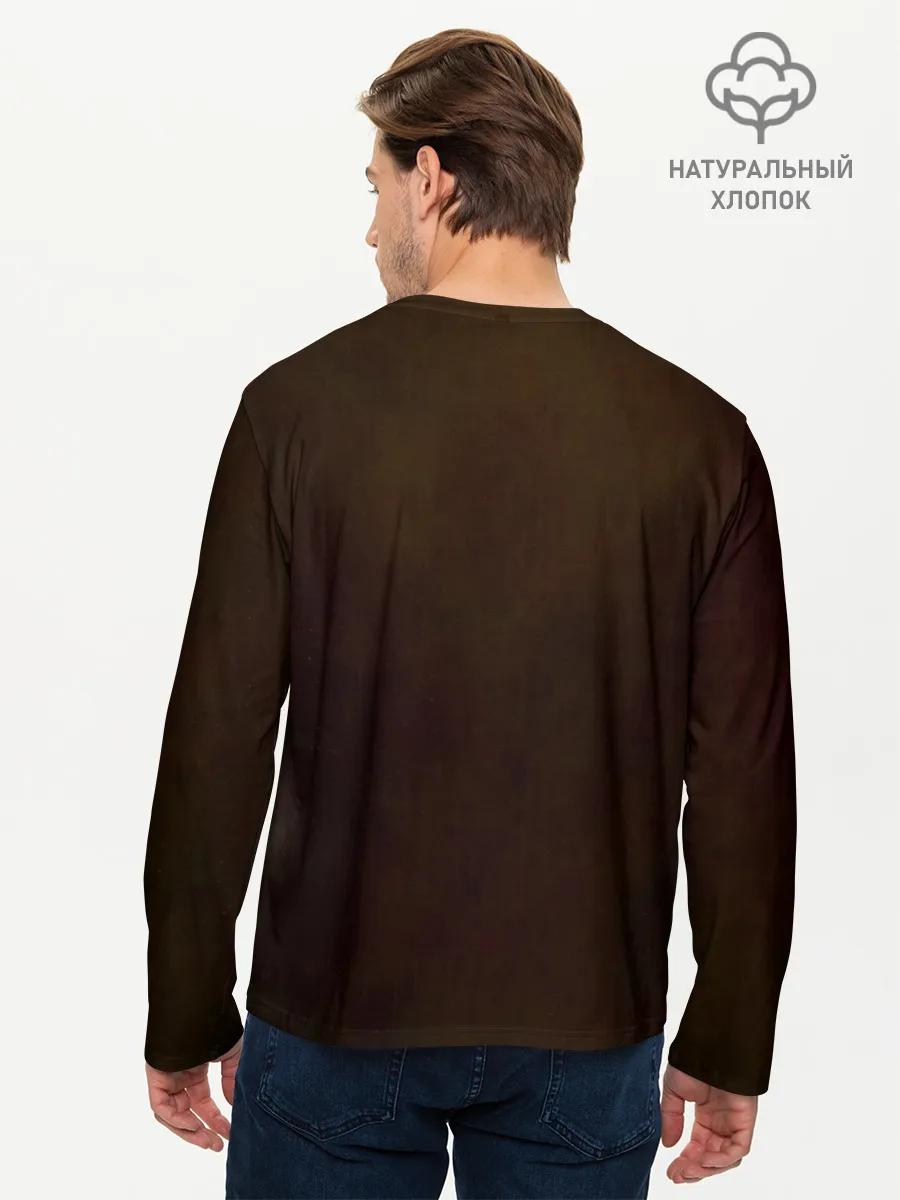 Мужской лонгслив базовый / Король и Шут Камнем по голове