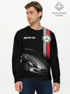 Мужской лонгслив базовый / MERCEDES BENZ AMG