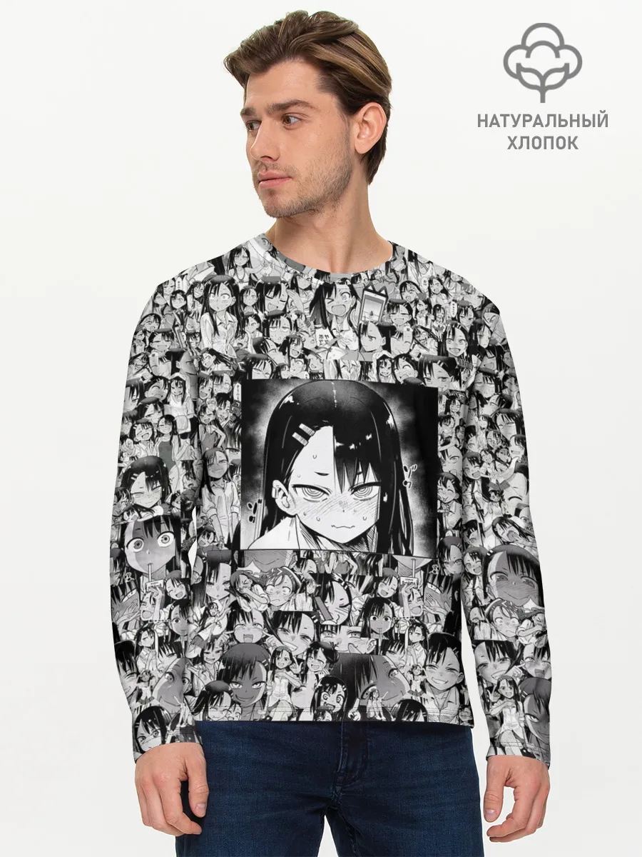 Мужской лонгслив базовый / Нагаторо | Nagatoro