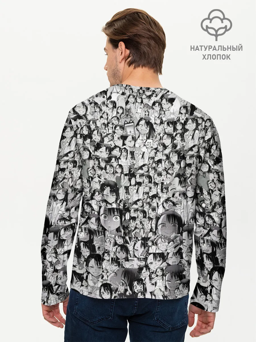 Мужской лонгслив базовый / Нагаторо | Nagatoro