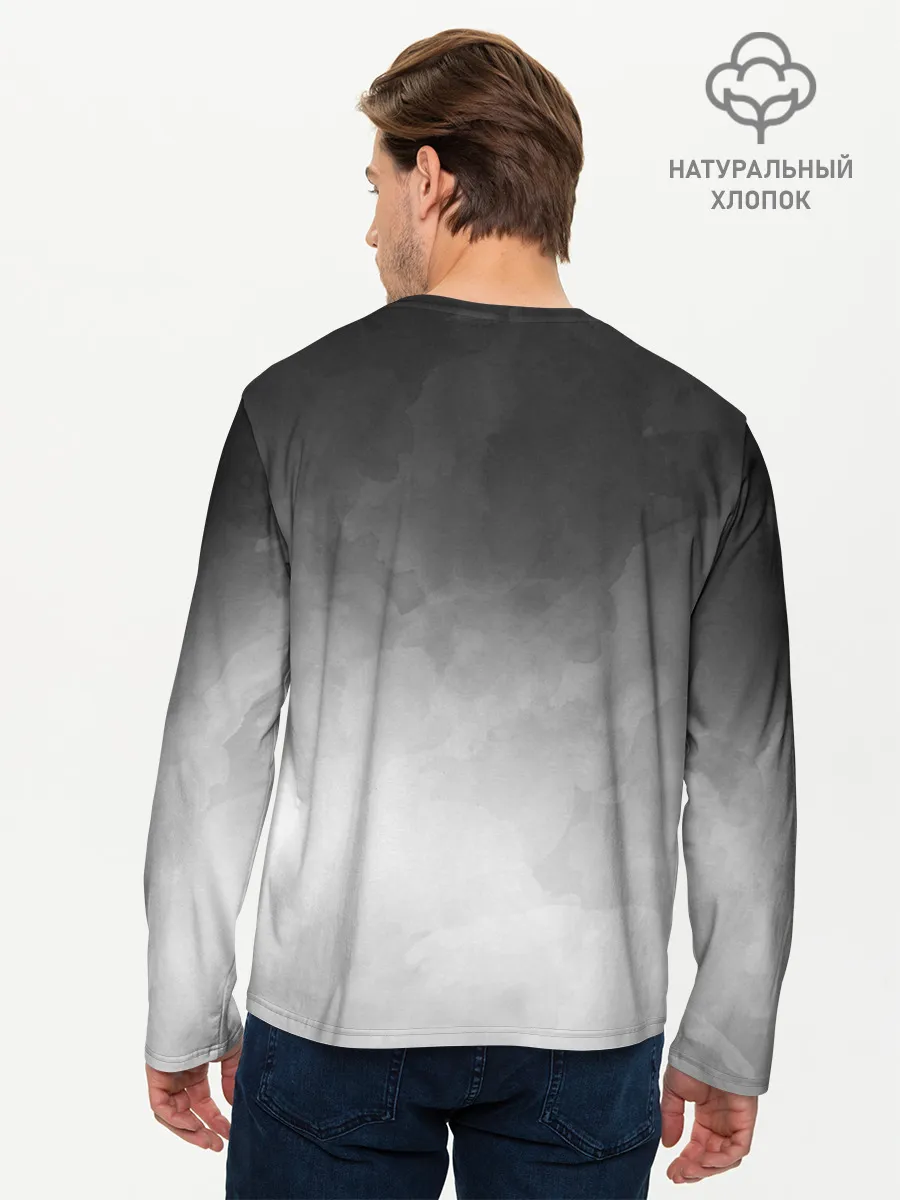 Мужской лонгслив базовый / Котаро Бокуто / Bokuto Kotaro