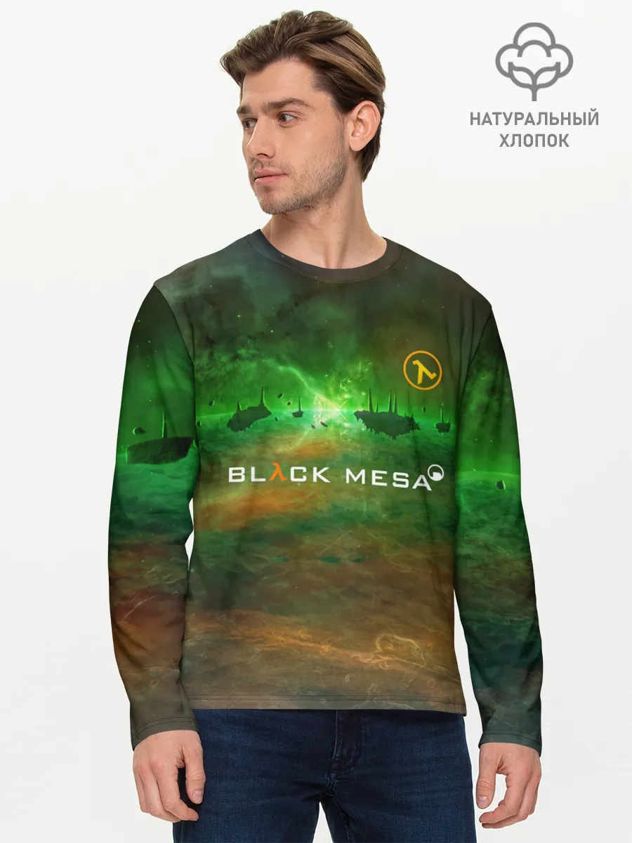 Мужской лонгслив базовый / BLACK MESA | HALF-LIFE