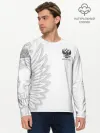 Мужской лонгслив базовый / Russia | MSKSide Colorless