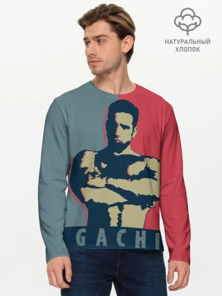 Мужской лонгслив базовый / GACHI RB 3D