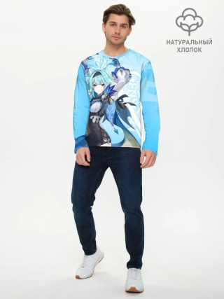 Мужской лонгслив базовый / Genshin Impact, Эола
