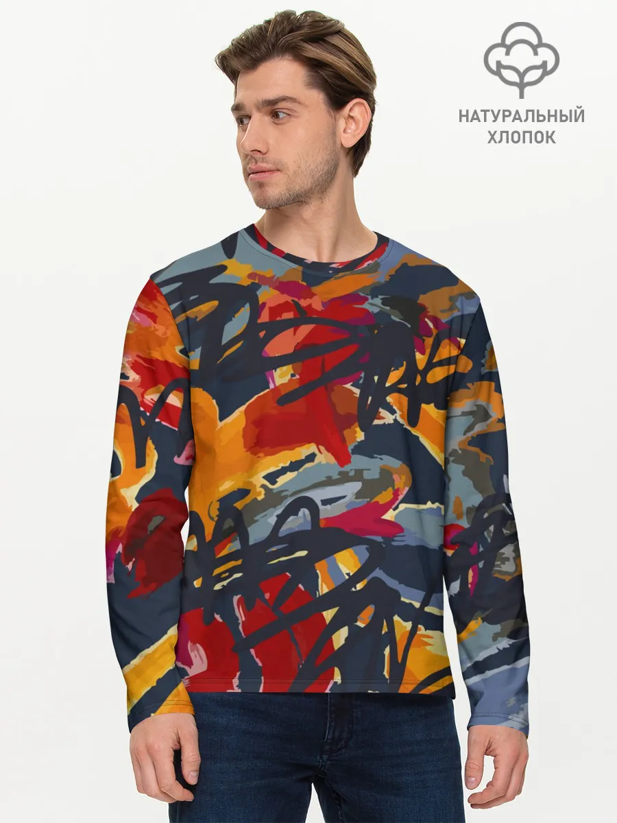 Мужской лонгслив базовый / Street Style