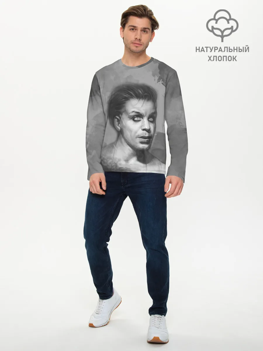 Мужской лонгслив базовый / Тилль Линдеманн | РАМШТАЙН