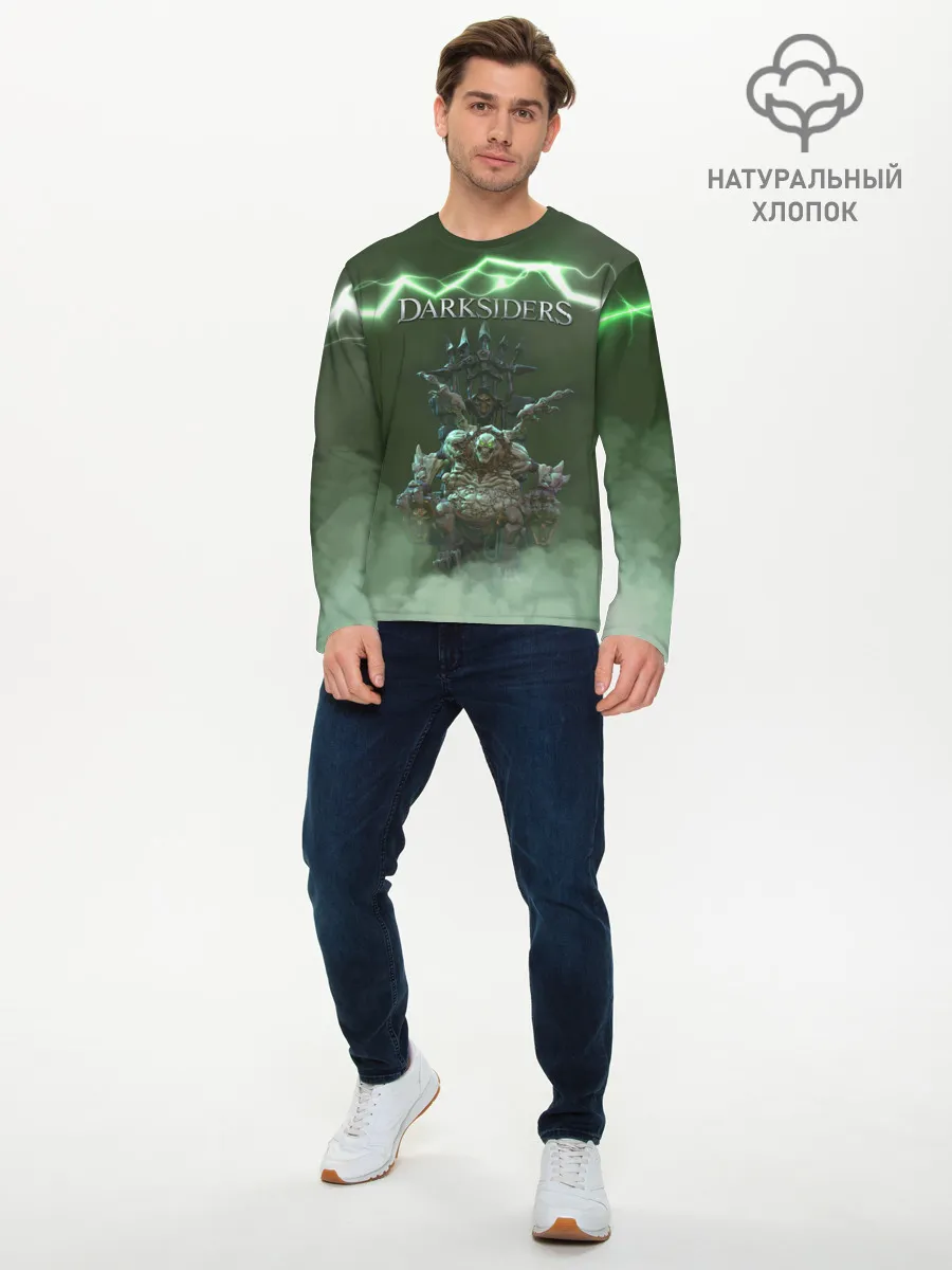 Мужской лонгслив базовый / Darksiders | Гнев Войны