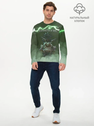 Мужской лонгслив базовый / Darksiders | Гнев Войны