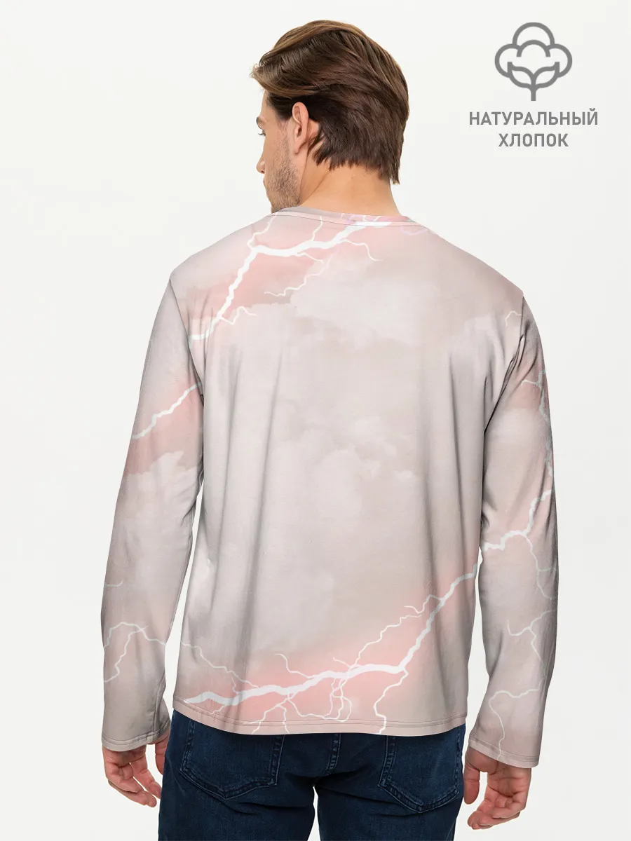 Мужской лонгслив базовый / Птеродактили | Мир Юрского Периода