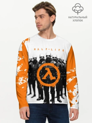 Мужской лонгслив базовый / HL | HALF-LIFE