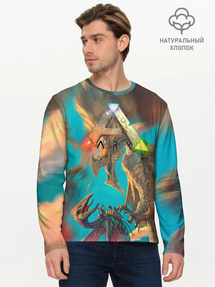 Мужской лонгслив базовый / Ark Survival | АРК СУРВИВАЛ